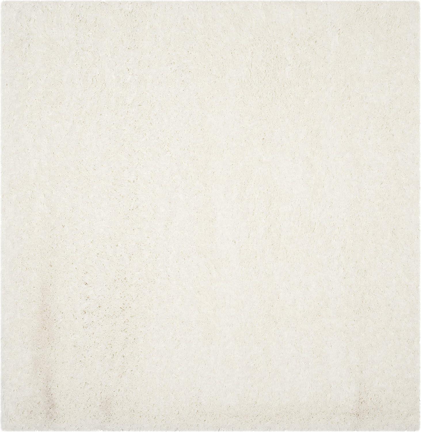 image:imageSAFAVIEH Polar Shag Collection Area Rug 51 x 76 Light Turquoise Solid Glam Design NonShedding amp Easy Care 3inch Thick Ideal for High Traffic Areas in Living Room Bedroom PSG800TWhite