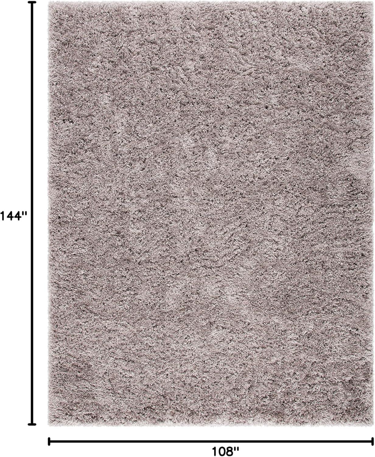 image:imageSAFAVIEH Polar Shag Collection Area Rug 51 x 76 Light Turquoise Solid Glam Design NonShedding amp Easy Care 3inch Thick Ideal for High Traffic Areas in Living Room Bedroom PSG800TMushroom