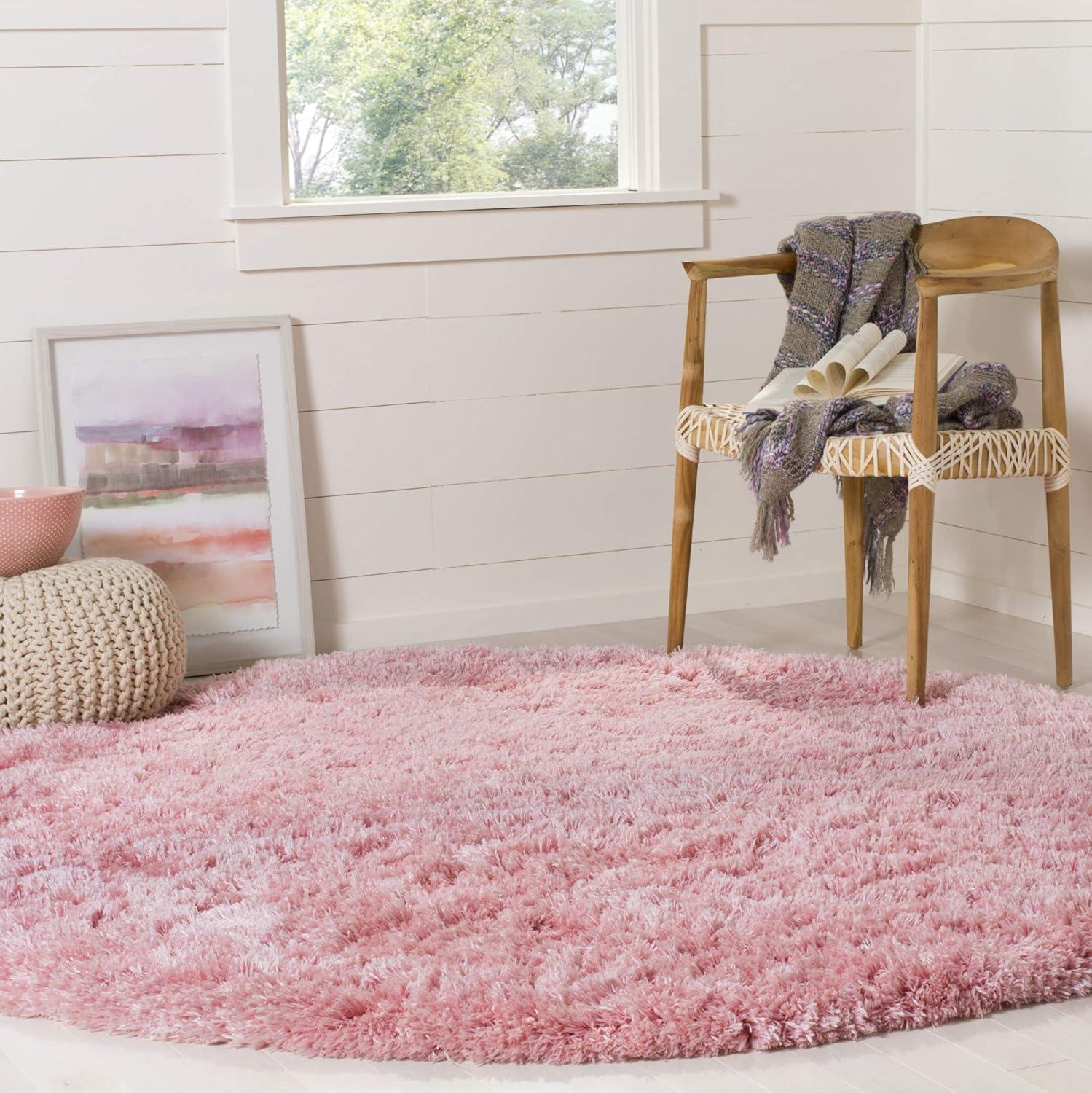 image:imageSAFAVIEH Polar Shag Collection Area Rug 51 x 76 Light Turquoise Solid Glam Design NonShedding amp Easy Care 3inch Thick Ideal for High Traffic Areas in Living Room Bedroom PSG800TLight Turquoise