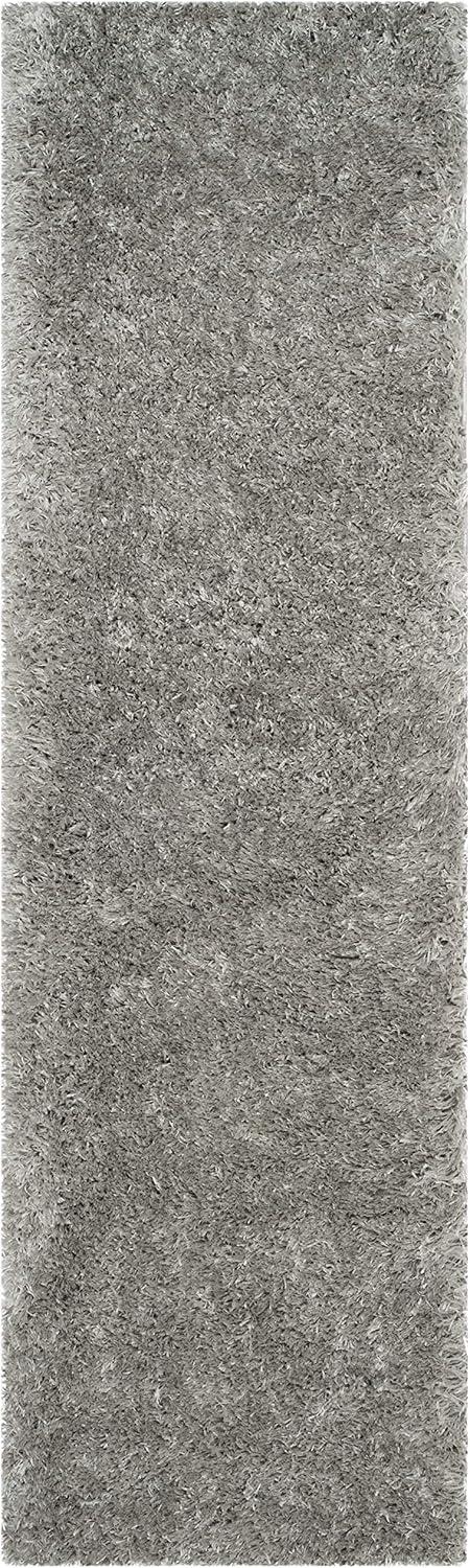 image:imageSAFAVIEH Polar Shag Collection Area Rug 51 x 76 Light Turquoise Solid Glam Design NonShedding amp Easy Care 3inch Thick Ideal for High Traffic Areas in Living Room Bedroom PSG800TSilver