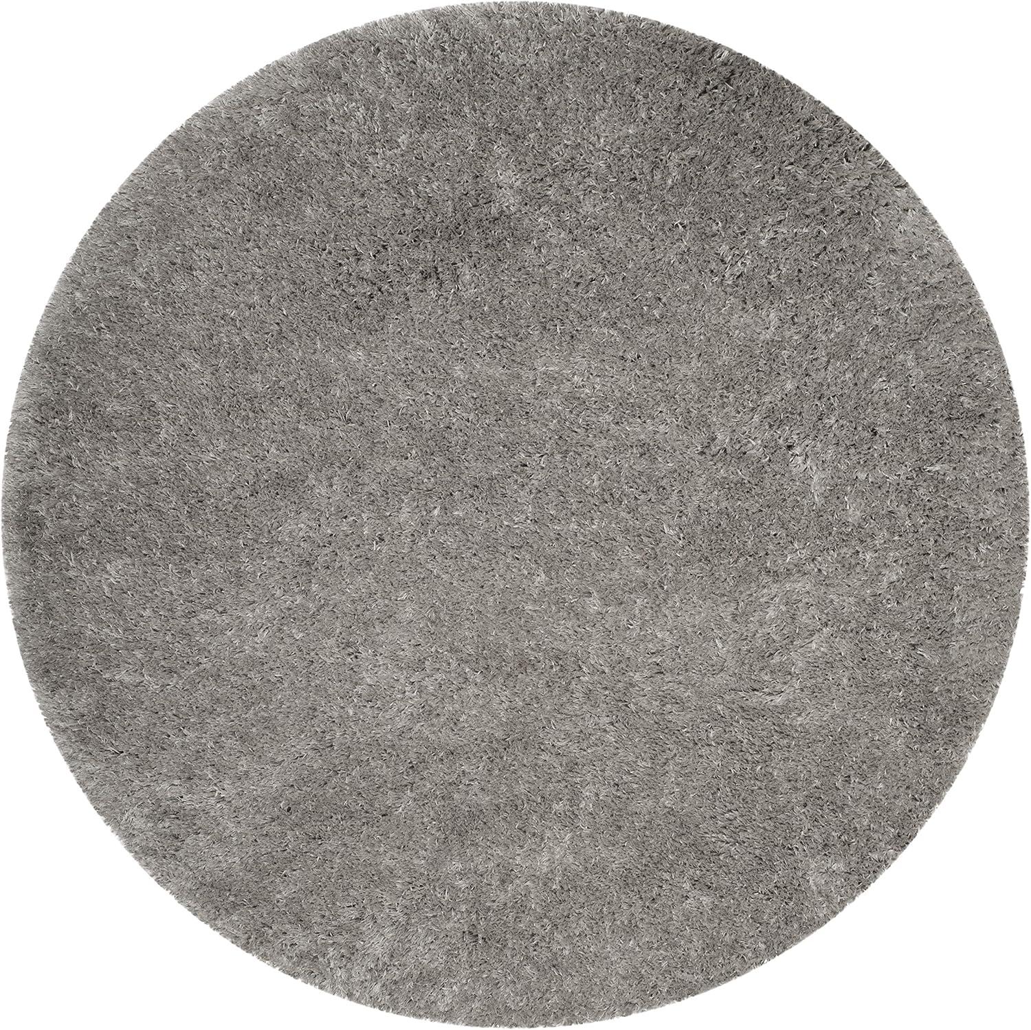 image:imageSAFAVIEH Polar Shag Collection Area Rug 51 x 76 Light Turquoise Solid Glam Design NonShedding amp Easy Care 3inch Thick Ideal for High Traffic Areas in Living Room Bedroom PSG800TSilver