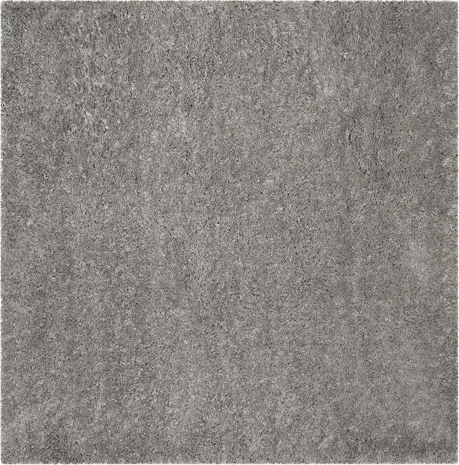 image:imageSAFAVIEH Polar Shag Collection Area Rug 51 x 76 Light Turquoise Solid Glam Design NonShedding amp Easy Care 3inch Thick Ideal for High Traffic Areas in Living Room Bedroom PSG800TSilver
