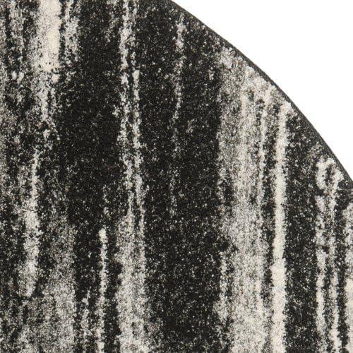 image:imageSAFAVIEH Retro Collection Area Rug 8 Square Light Blue amp Blue Modern Abstract Design NonShedding amp Easy Care Ideal for High Traffic Areas in Living Room Bedroom RET26936065Dark GreyLight Grey