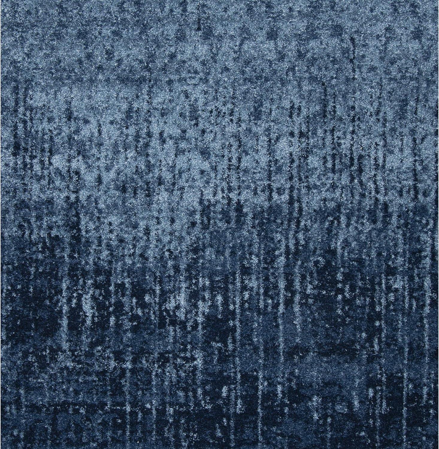 image:imageSAFAVIEH Retro Collection Area Rug 8 x 10 Black amp Light Grey Modern Abstract Design NonShedding amp Easy Care Ideal for High Traffic Areas in Living Room Bedroom RET27709079Light BlueBlue