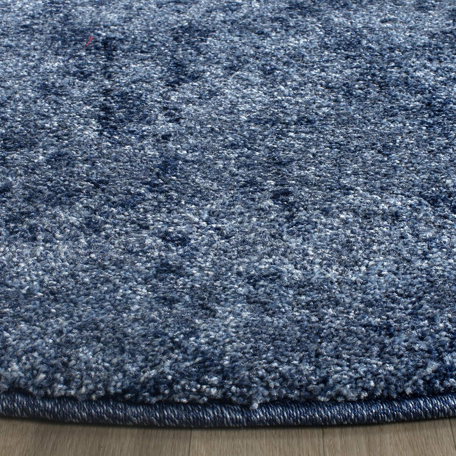 image:imageSAFAVIEH Retro Collection Area Rug 8 x 10 Black amp Light Grey Modern Abstract Design NonShedding amp Easy Care Ideal for High Traffic Areas in Living Room Bedroom RET27709079Light BlueBlue