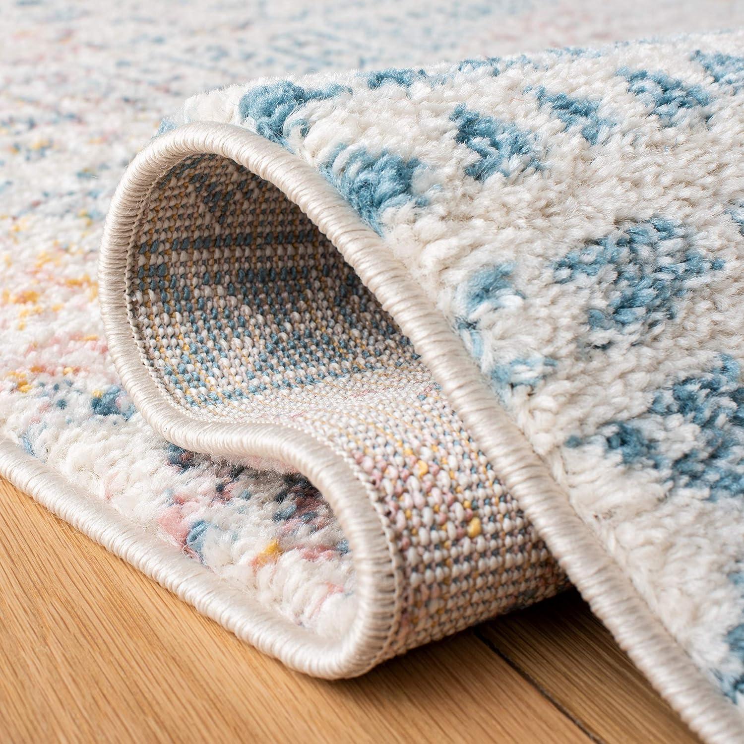 image:imageSAFAVIEH Tulum Collection Area Rug 53 x 76 Dark Grey amp Ivory Moroccan Boho Distressed Design NonShedding amp Easy to Clean Ideal for Living Room Bedroom Dining Space TUL263FIvoryTerracotta