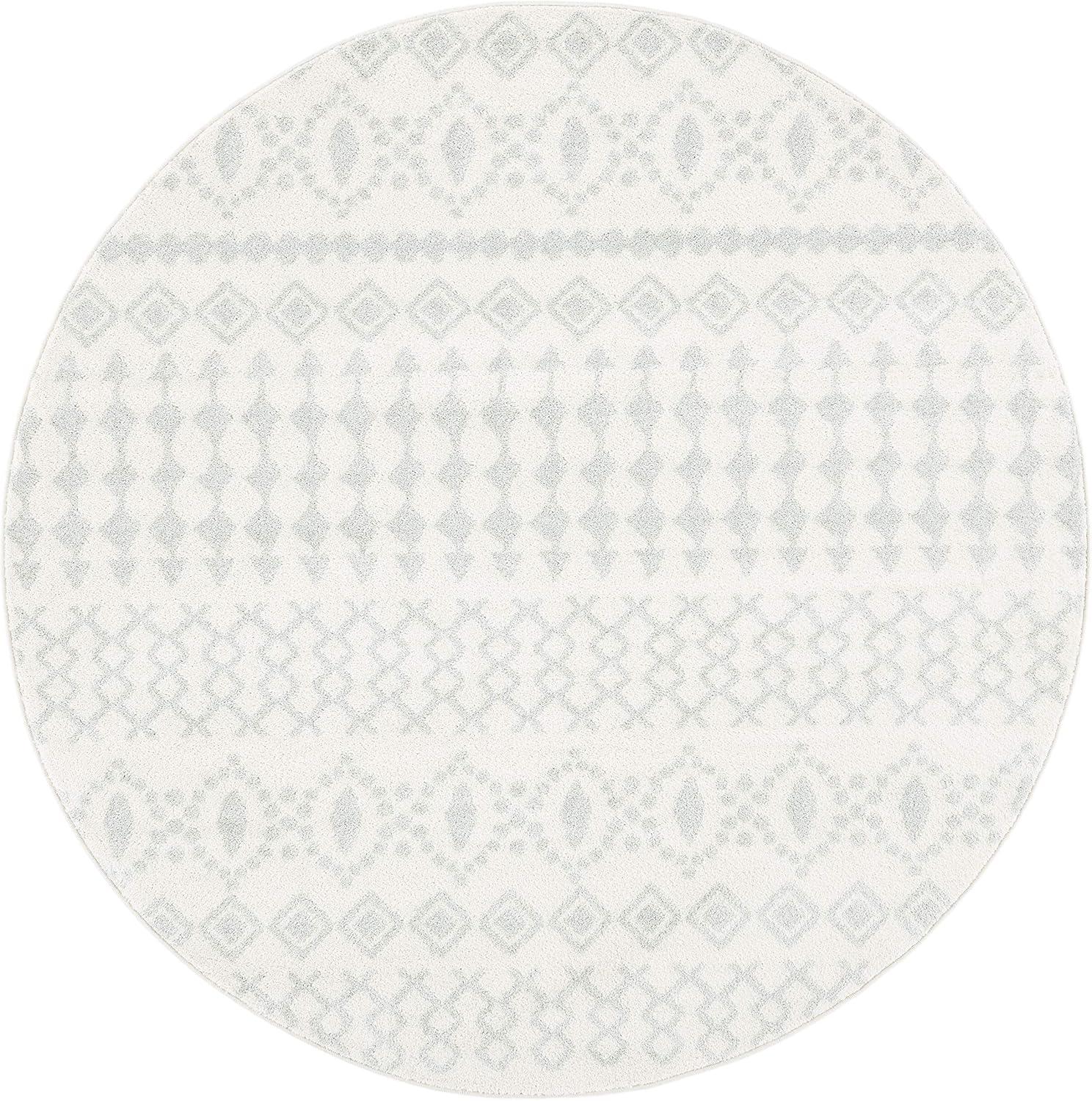 image:imageSAFAVIEH Tulum Collection Area Rug 53 x 76 Ivory amp Grey Moroccan Boho Distressed Design NonShedding amp Easy to Clean Ideal for Living Room Bedroom Dining Space TUL240AIvoryLight Grey