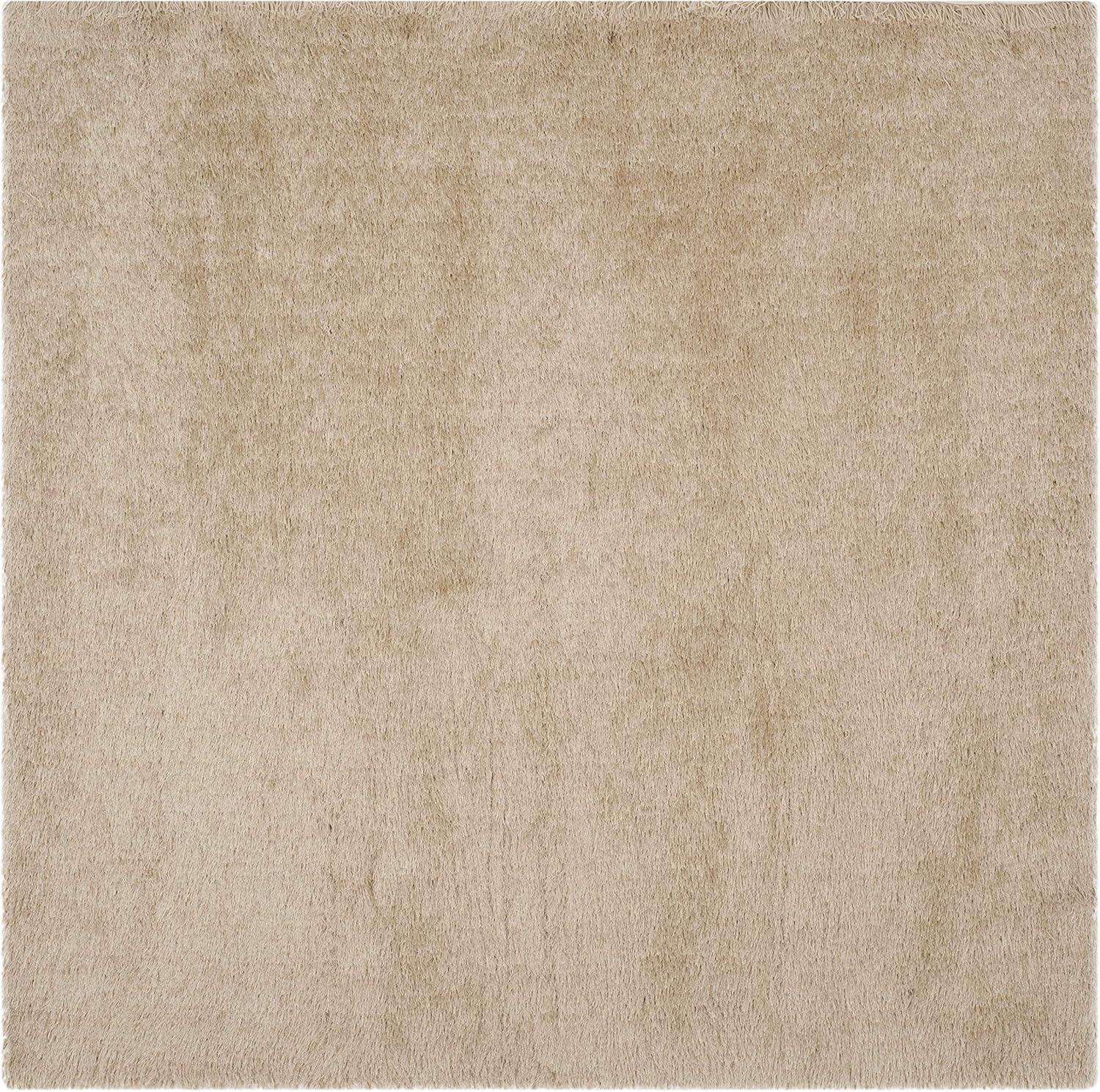 image:imageSAFAVIEH Venice Shag Collection Area Rug 5 x 7 Champagne Handmade Glam 3inch Thick Ideal for High Traffic Areas in Living Room Bedroom SG256CChampagne