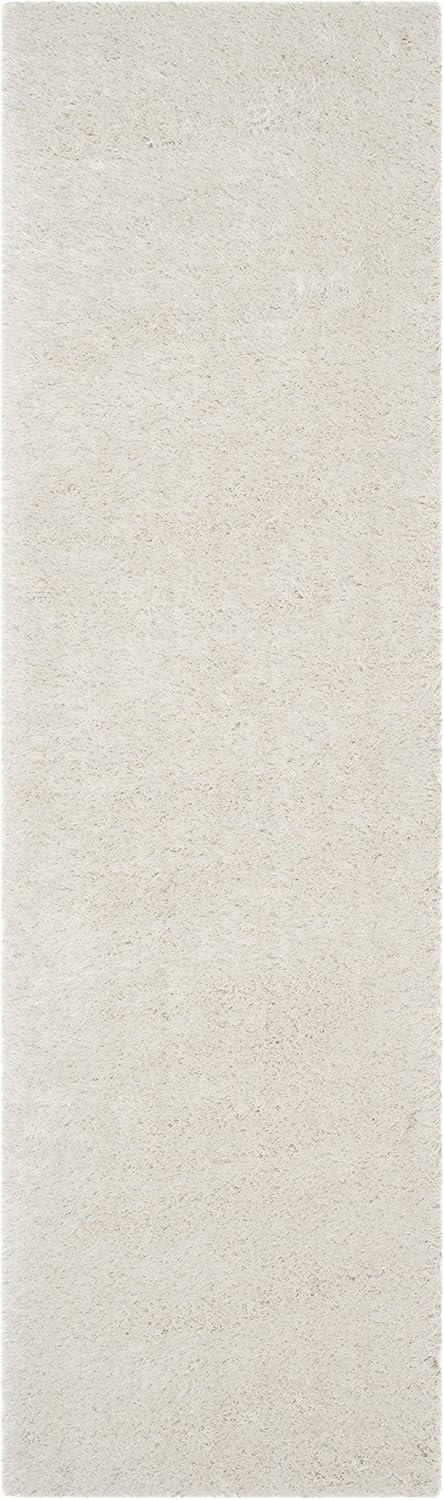 image:imageSAFAVIEH Venice Shag Collection Area Rug 5 x 7 Champagne Handmade Glam 3inch Thick Ideal for High Traffic Areas in Living Room Bedroom SG256CPearl