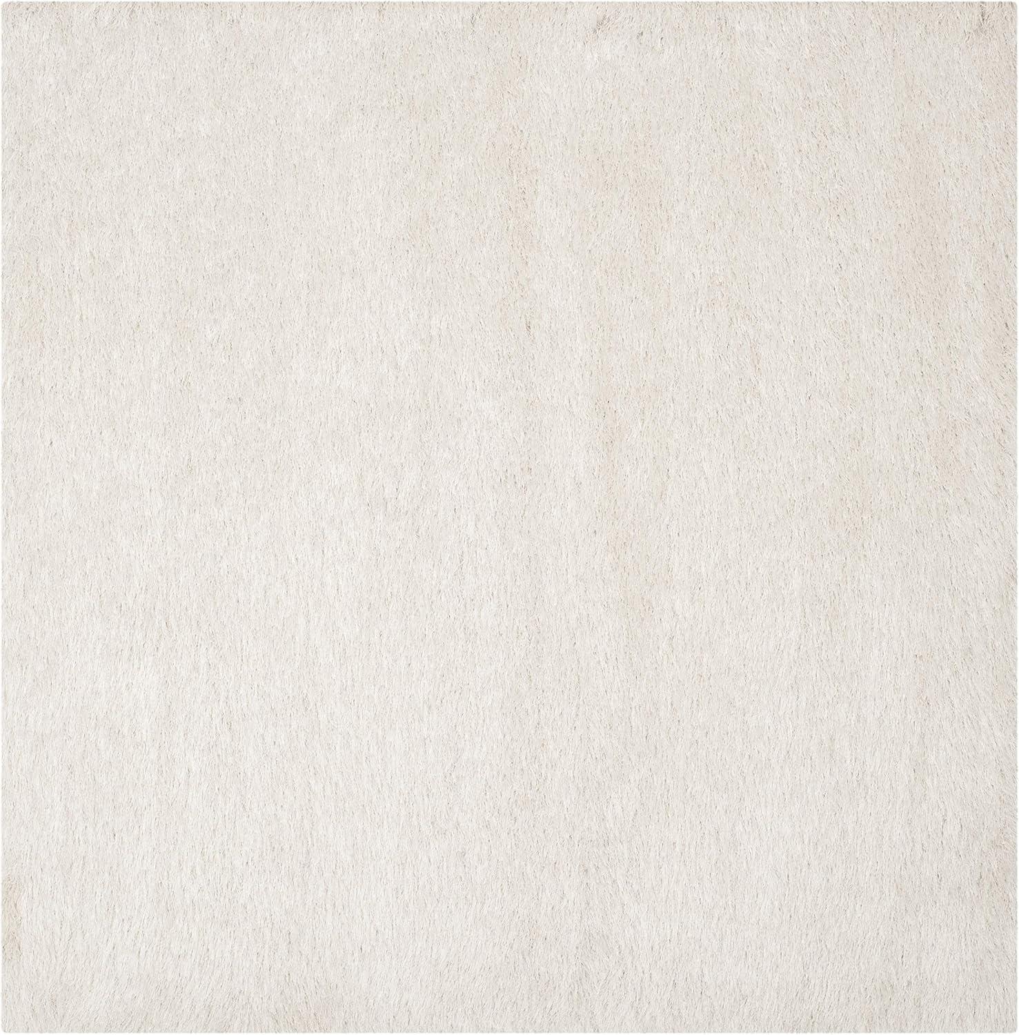 image:imageSAFAVIEH Venice Shag Collection Area Rug 5 x 7 Champagne Handmade Glam 3inch Thick Ideal for High Traffic Areas in Living Room Bedroom SG256CPearl