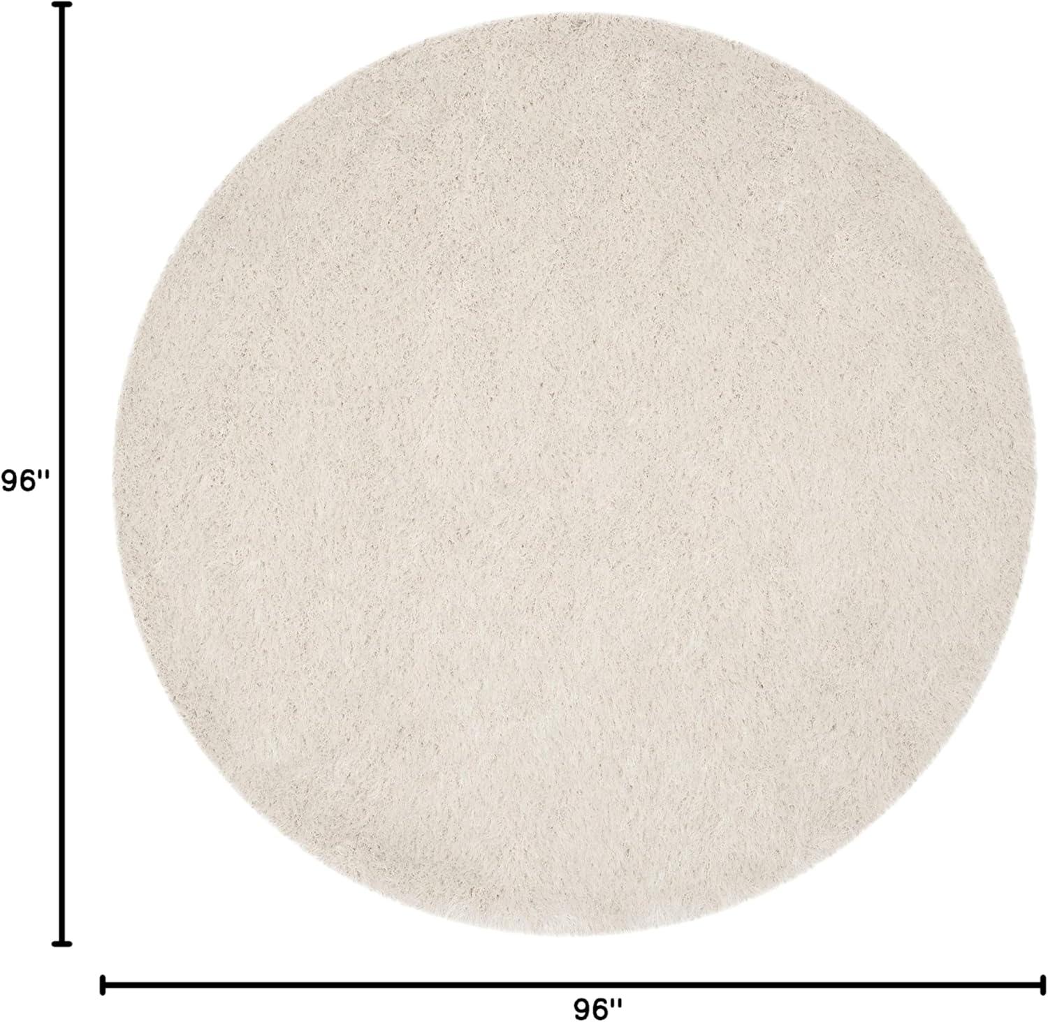 image:imageSAFAVIEH Venice Shag Collection Area Rug 5 x 7 Champagne Handmade Glam 3inch Thick Ideal for High Traffic Areas in Living Room Bedroom SG256CPearl