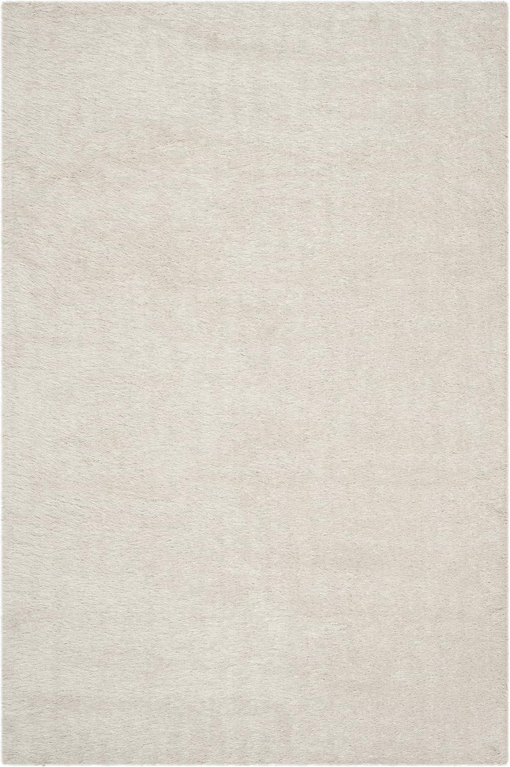 image:imageSAFAVIEH Venice Shag Collection Area Rug 5 x 7 Champagne Handmade Glam 3inch Thick Ideal for High Traffic Areas in Living Room Bedroom SG256CPearl