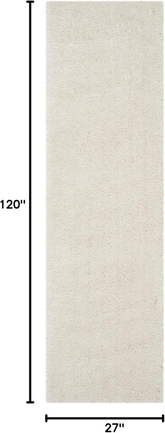 image:imageSAFAVIEH Venice Shag Collection Area Rug 5 x 7 Champagne Handmade Glam 3inch Thick Ideal for High Traffic Areas in Living Room Bedroom SG256CPearl