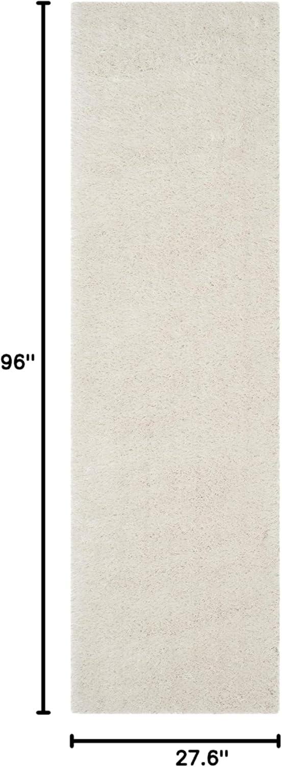image:imageSAFAVIEH Venice Shag Collection Area Rug 5 x 7 Champagne Handmade Glam 3inch Thick Ideal for High Traffic Areas in Living Room Bedroom SG256CPearl