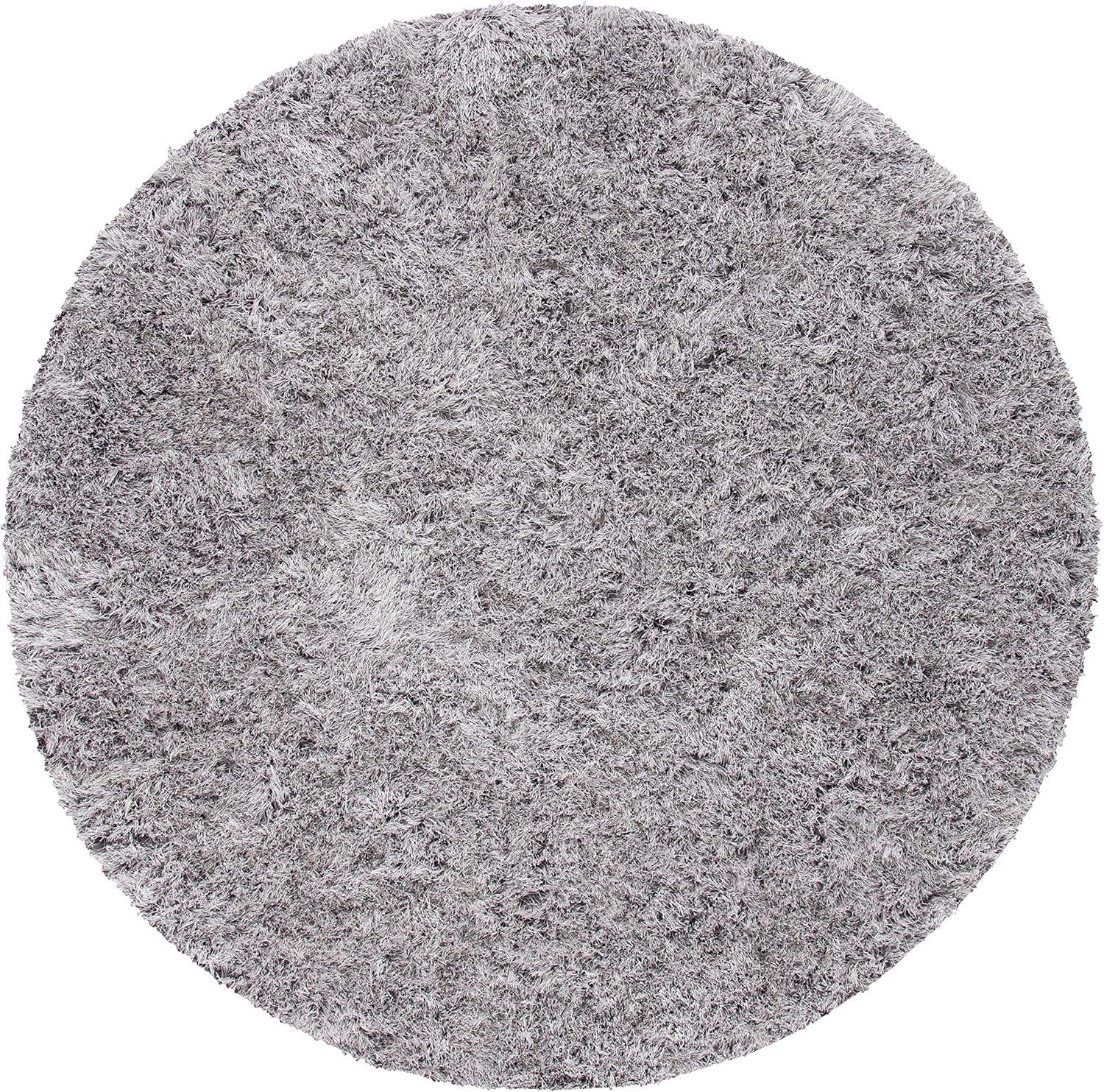image:imageSAFAVIEH Venice Shag Collection Area Rug 5 x 7 Champagne Handmade Glam 3inch Thick Ideal for High Traffic Areas in Living Room Bedroom SG256CSilver