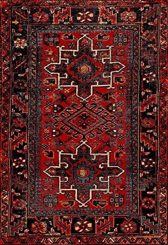image:imageSAFAVIEH Vintage Hamadan Collection Area Rug 8 Round Red amp Multi Traditional Persian Design NonShedding amp Easy to Clean Ideal for Living Room Bedroom Dining Space VTH211ARedMulti