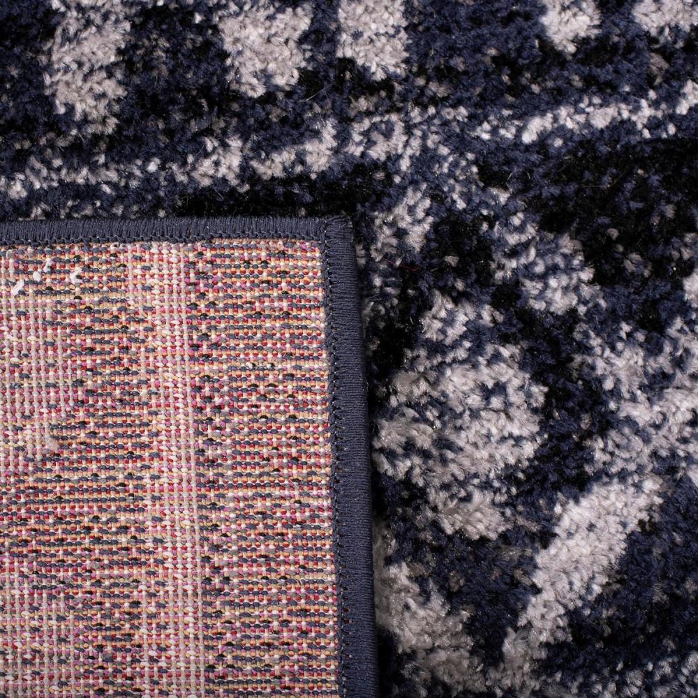 image:imageSAFAVIEH Adirondack Collection Area Rug 51 x 76 Ivory amp Charcoal Moroccan Boho Distressed Design NonShedding amp Easy Care Ideal for High Traffic Areas in Living Room Bedroom ADR119NIvoryNavy