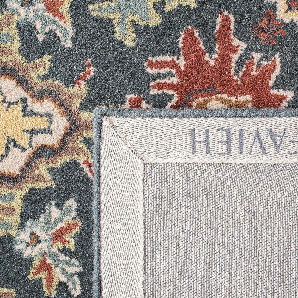image:imageSAFAVIEH Area Rug 4x6 Heritage Collection Red Handmade Wool Traditional Oriental Medallion Design Ideal for Living Room Bedroom Dining Space HG625ADark GreenBrown