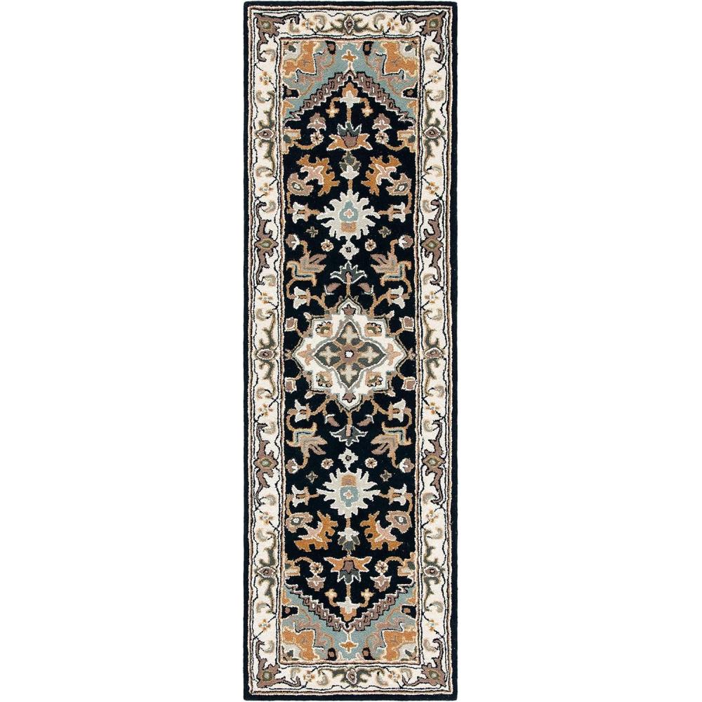 image:imageSAFAVIEH Area Rug 4x6 Heritage Collection Red Handmade Wool Traditional Oriental Medallion Design Ideal for Living Room Bedroom Dining Space HG625ANavyIvory
