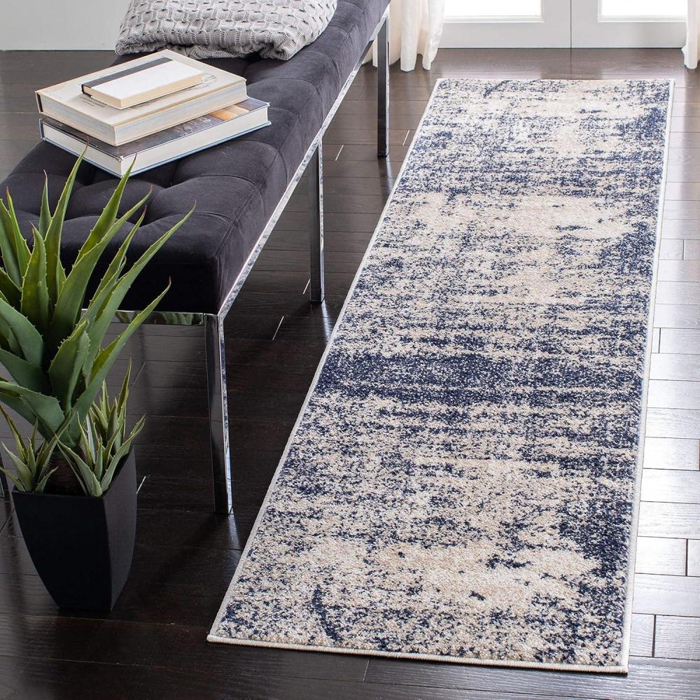 image:imageSAFAVIEH Area Rug 8x10  Adirondack Collection  Large  Red amp Gold Modern Abstract Design NonShedding amp Easy Cleaning Ideal for Living Room Bedroom Office Dining Space ADR207RGoldNavy