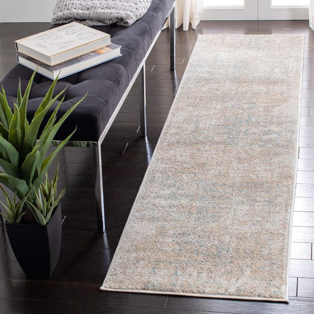 image:imageSAFAVIEH Area Rug 8x10  Adirondack Collection  Large  Red amp Gold Modern Abstract Design NonShedding amp Easy Cleaning Ideal for Living Room Bedroom Office Dining Space ADR207RBeigeSlate
