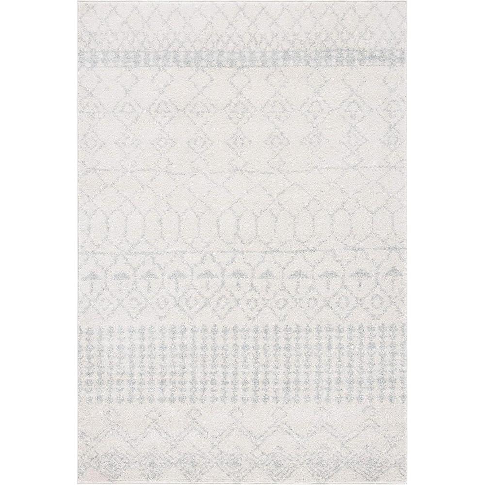 image:imageSAFAVIEH Area Rug 8x10 Tulum Collection Large Ivory amp Black Moroccan Boho Distressed Design NonShedding amp Easy Cleaning Ideal for Living Room Bedroom Office Dining Space TUL229BIvoryLight Grey