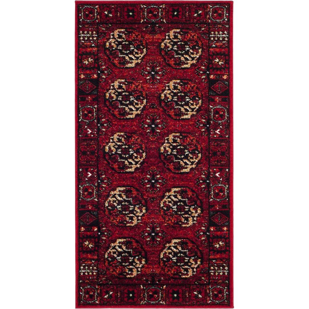 image:imageSAFAVIEH Area Rug 8x10 Vintage Hamadan Collection Large Blue amp Multi Oriental Traditional Persian Design NonShedding amp Easy Cleaning Ideal for Living Room Bedroom Dining Space VTH212DRedMulti