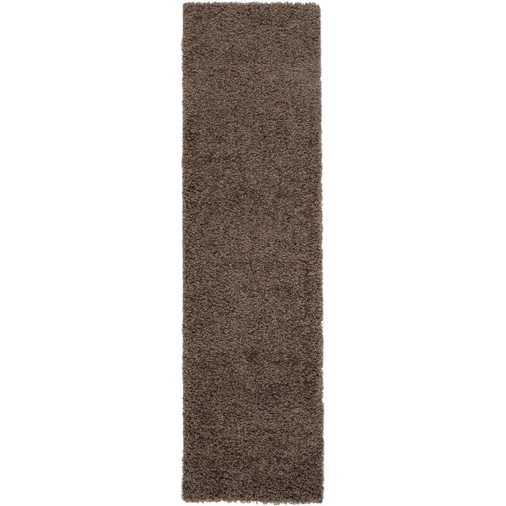 image:imageSAFAVIEH Athens Shag Collection Area Rug  51 x 76 Dark Grey NonShedding amp Easy to Clean Ideal for Living Room Bedroom Dining Space SGA119CTaupe