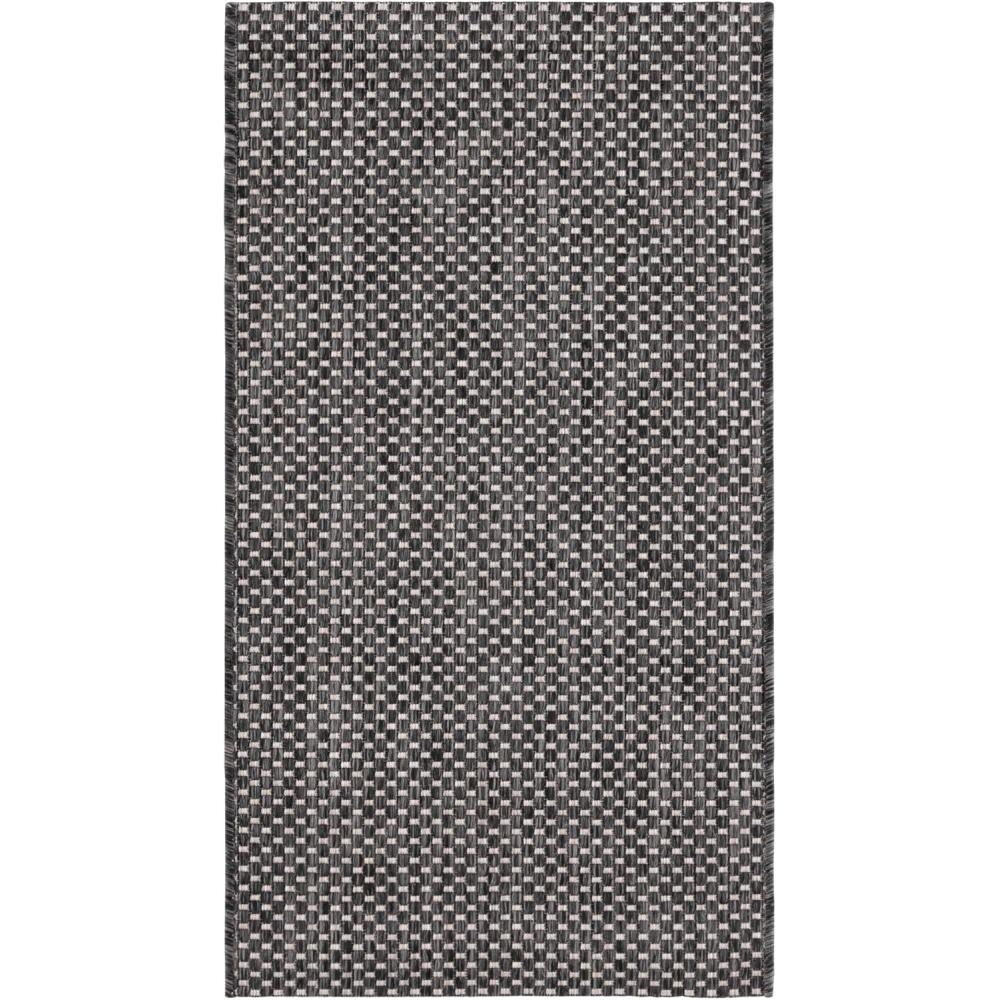 image:imageSAFAVIEH Courtyard Collection Area Rug 8 x 10 Natural amp Cream NonShedding amp Easy Care IndoorOutdoor amp WashableIdeal for Patio Backyard Mudroom CY852103012BlackBeige