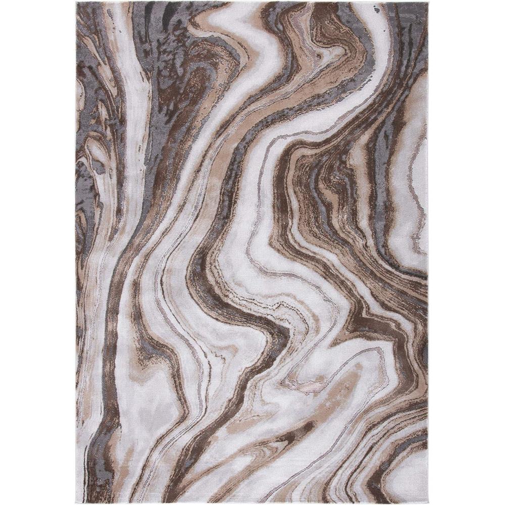image:imageSAFAVIEH Craft Collection Area Rug 8 x 10 Grey amp Gold Modern Abstract Design NonShedding amp Easy Care Ideal for High Traffic Areas in Living Room Bedroom CFT819FGoldGrey