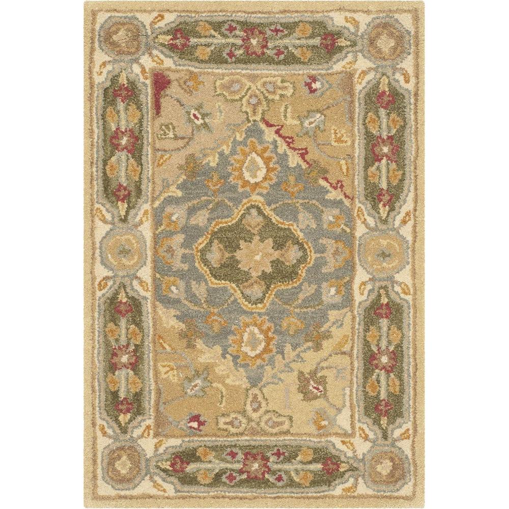 image:imageSAFAVIEH Heritage Collection Area Rug 83 x 11 Multi Handmade Traditional Oriental Wool Ideal for High Traffic Areas in Living Room Bedroom HG512AMultiIvory