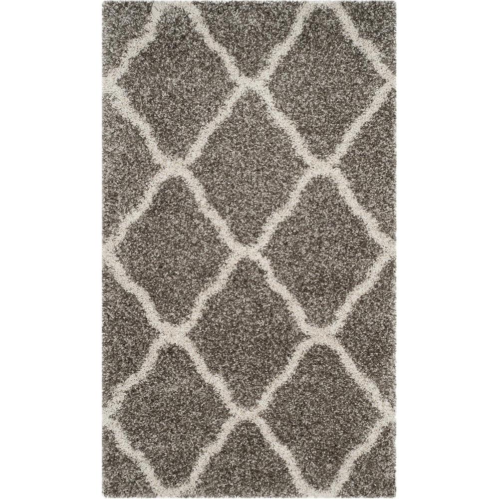 image:imageSAFAVIEH Hudson Shag Collection Area Rug 8 x 10 Slate Blue amp Ivory Moroccan Trellis Design NonShedding amp Easy Care 2inch Thick Ideal for High Traffic Areas in Living Room Bedroom SGH283LGreyIvory