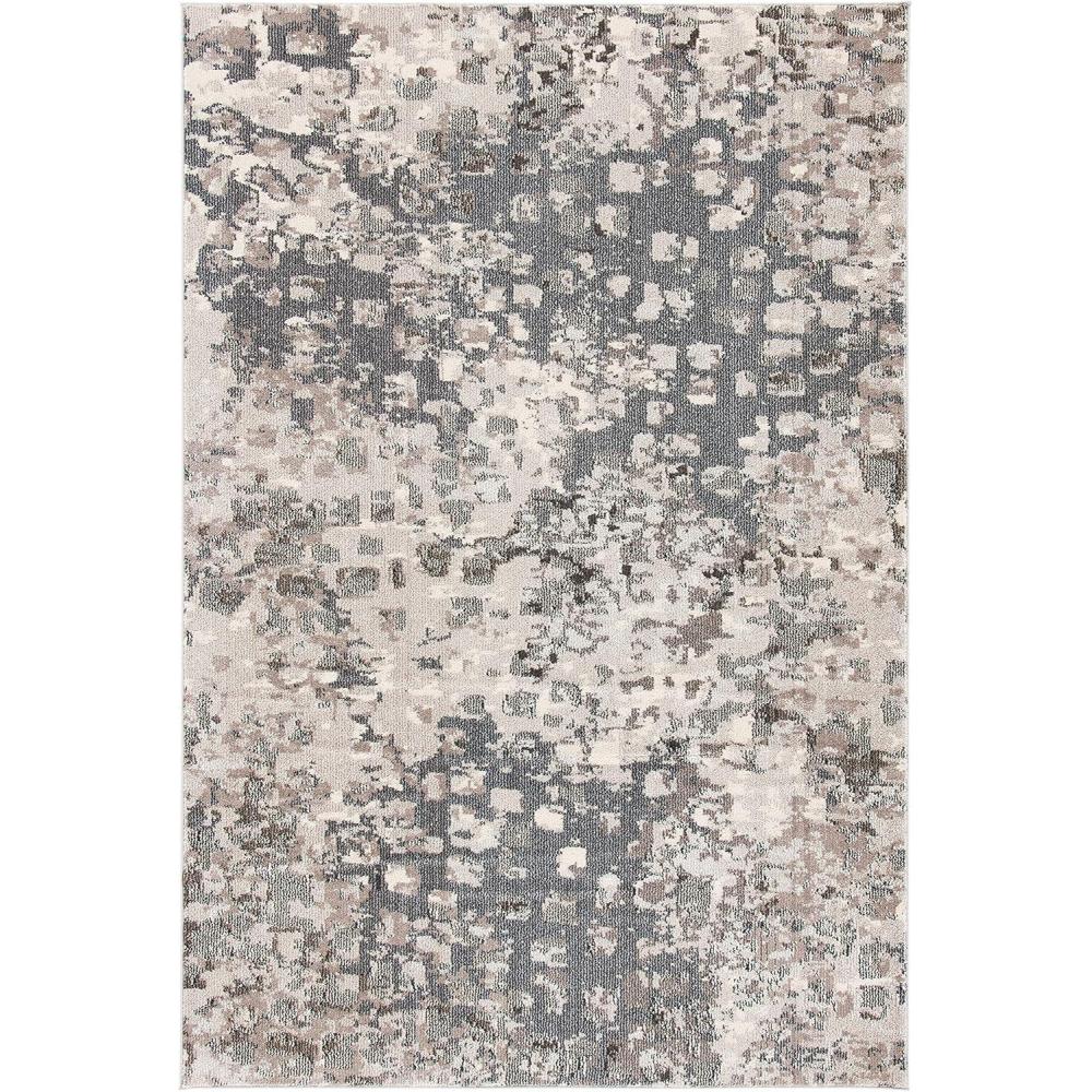 image:imageSAFAVIEH Madison Collection Area Rug 6 x 9 Grey amp Red Boho Abstract Distressed Design NonShedding amp Easy Care Ideal for High Traffic Areas in Living Room Bedroom MAD425RGreyBeige