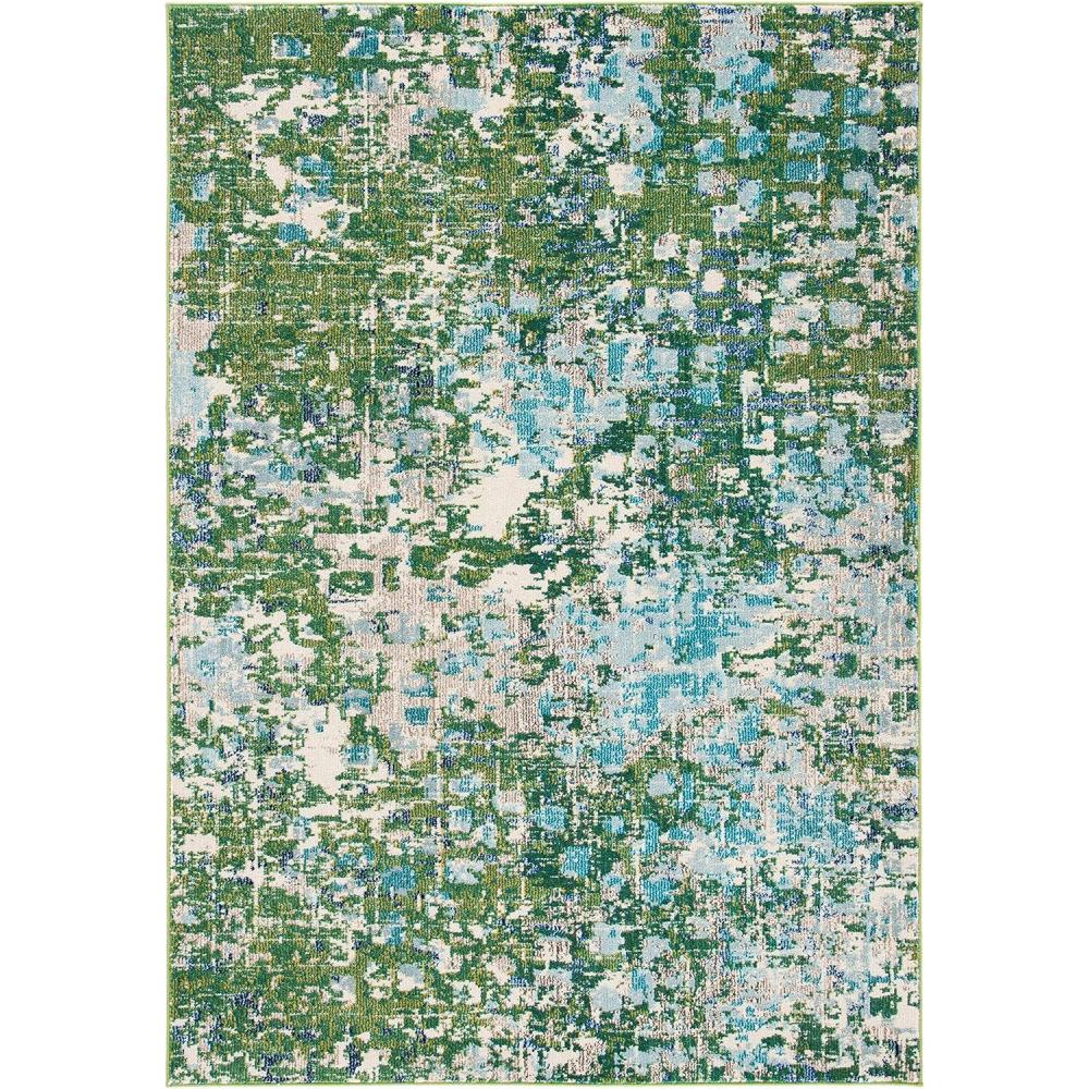 image:imageSAFAVIEH Madison Collection Area Rug 6 x 9 Grey amp Red Boho Abstract Distressed Design NonShedding amp Easy Care Ideal for High Traffic Areas in Living Room Bedroom MAD425RGreenTurquoise