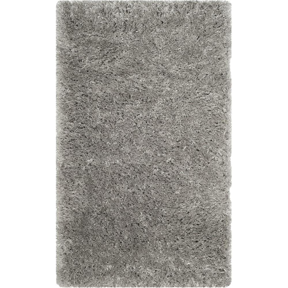image:imageSAFAVIEH Polar Shag Collection Area Rug 51 x 76 Light Turquoise Solid Glam Design NonShedding amp Easy Care 3inch Thick Ideal for High Traffic Areas in Living Room Bedroom PSG800TSilver