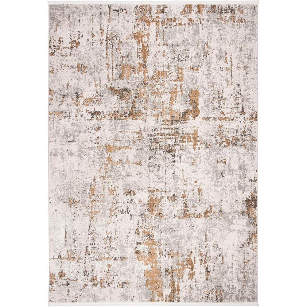 image:imageSAFAVIEH Shivan Collection 8 x 10 Grey Gold SHV723G Modern Abstract NonShedding Living Room Bedroom Dining Home Office Area RugGreyGold
