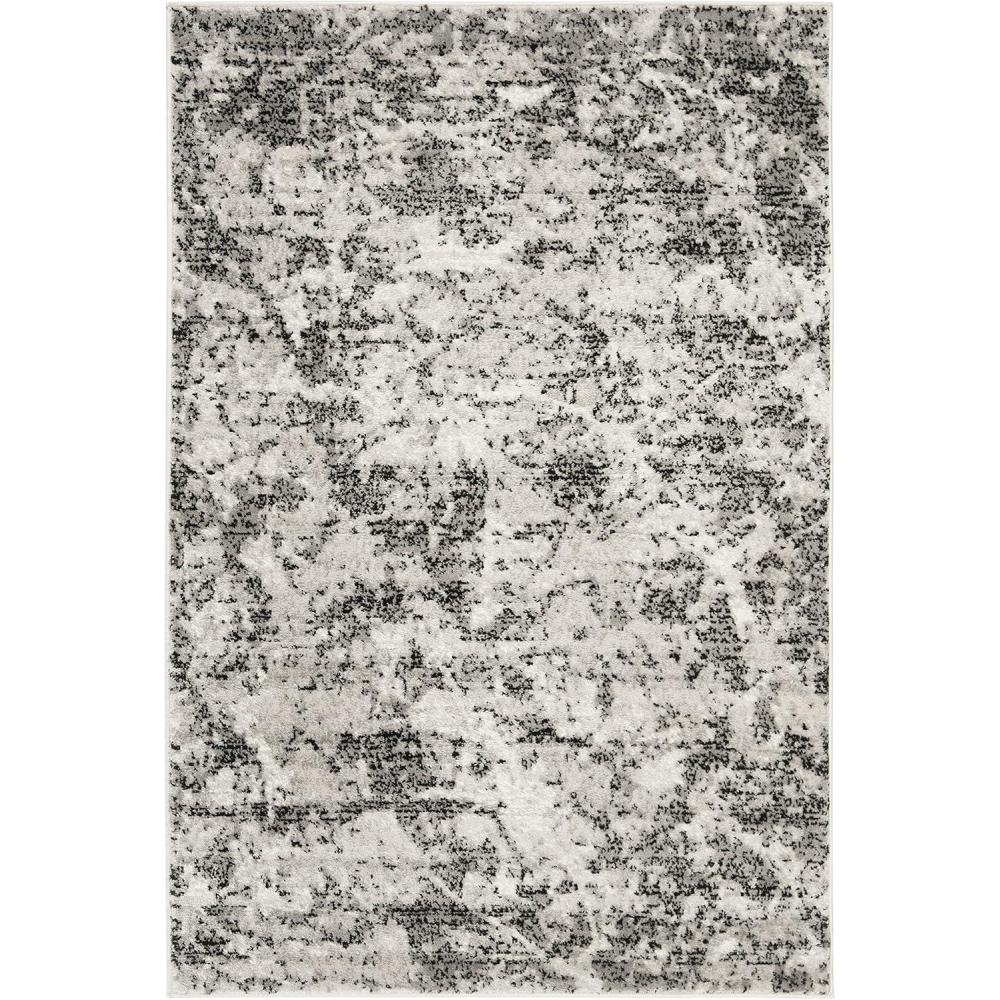 image:imageSAFAVIEH Skyler Collection 8 x 10 BlueIvory SKY186M Modern Abstract NonShedding Living Room Bedroom Dining Home Office Area RugCharcoalIvory