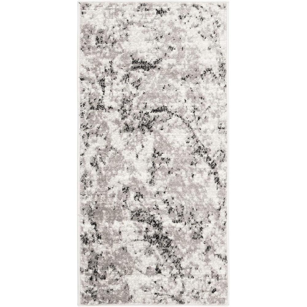 image:imageSAFAVIEH Skyler Collection 8 x 10 BlueIvory SKY186M Modern Abstract NonShedding Living Room Bedroom Dining Home Office Area RugGreyIvory