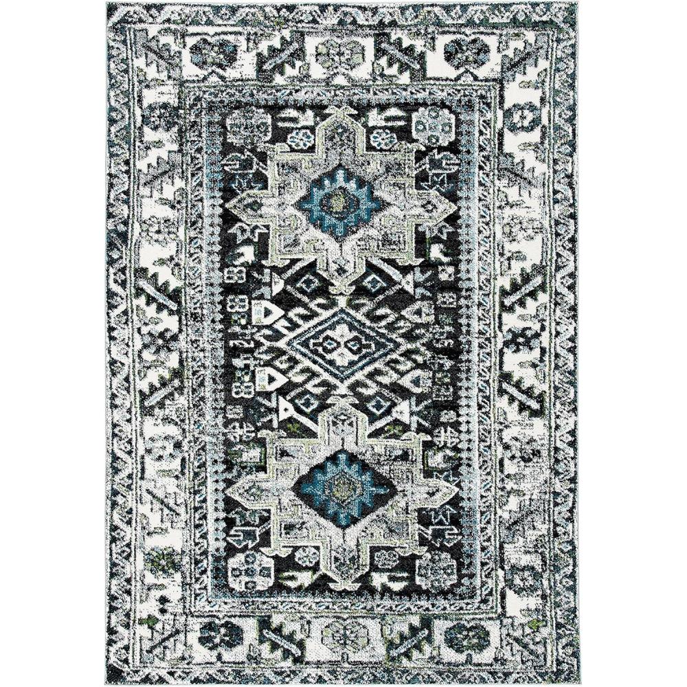 image:imageSAFAVIEH Vintage Hamadan Collection Area Rug 8 Round Red amp Multi Traditional Persian Design NonShedding amp Easy to Clean Ideal for Living Room Bedroom Dining Space VTH211ADark GreyIvory