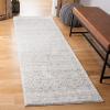 SAFAVIEH Adirondack Collection Area Rug – 5’1″ x 7’6″, Ivory & Charcoal, Moroccan Boho Distressed Design, Non-Shedding & Easy Care, Ideal for High Traffic Areas in Living Room, Bedroom (ADR119N)(Ivory/Grey)