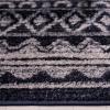 SAFAVIEH Adirondack Collection Area Rug – 5’1″ x 7’6″, Ivory & Charcoal, Moroccan Boho Distressed Design, Non-Shedding & Easy Care, Ideal for High Traffic Areas in Living Room, Bedroom (ADR119N)(Ivory/Navy)