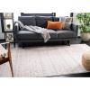 SAFAVIEH Adirondack Collection Area Rug – 5’1″ x 7’6″, Ivory & Charcoal, Moroccan Boho Distressed Design, Non-Shedding & Easy Care, Ideal for High Traffic Areas in Living Room, Bedroom (ADR119N)(Ivory/Grey)