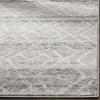 SAFAVIEH Adirondack Collection Area Rug – 5’1″ x 7’6″, Silver & Ivory, Distressed Design, Non-Shedding & Easy Care, Ideal for High Traffic Areas in Living Room, Bedroom (ADR124B)(Silver/Ivory)