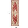 SAFAVIEH Antiquity Collection Area Rug – 5′ x 8′, Blue & Ivory, Handmade Traditional Oriental Wool, Ideal for High Traffic Areas in Living Room, Bedroom (AT520M)(Red/Grey)