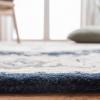 SAFAVIEH Area Rug 4×6 – Heritage Collection – Red, Handmade Wool, Traditional Oriental Medallion Design, Ideal for Living Room, Bedroom, Dining Space (HG625A)(Beige/Navy)