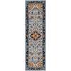 SAFAVIEH Area Rug 4×6 – Heritage Collection – Red, Handmade Wool, Traditional Oriental Medallion Design, Ideal for Living Room, Bedroom, Dining Space (HG625A)(Blue/Light Brown)