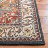 SAFAVIEH Area Rug 4×6 – Heritage Collection – Red, Handmade Wool, Traditional Oriental Medallion Design, Ideal for Living Room, Bedroom, Dining Space (HG625A)(Dark Green/Brown)