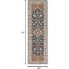 SAFAVIEH Area Rug 4×6 – Heritage Collection – Red, Handmade Wool, Traditional Oriental Medallion Design, Ideal for Living Room, Bedroom, Dining Space (HG625A)(Dark Green/Brown)