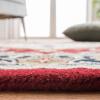 SAFAVIEH Area Rug 4×6 – Heritage Collection – Red, Handmade Wool, Traditional Oriental Medallion Design, Ideal for Living Room, Bedroom, Dining Space (HG625A)(Ivory/Red)