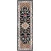 SAFAVIEH Area Rug 4×6 – Heritage Collection – Red, Handmade Wool, Traditional Oriental Medallion Design, Ideal for Living Room, Bedroom, Dining Space (HG625A)(Navy/Brown)